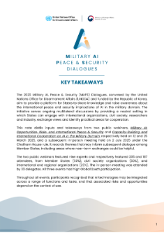 Military AI Security: Beyond Today's Economic and Market News